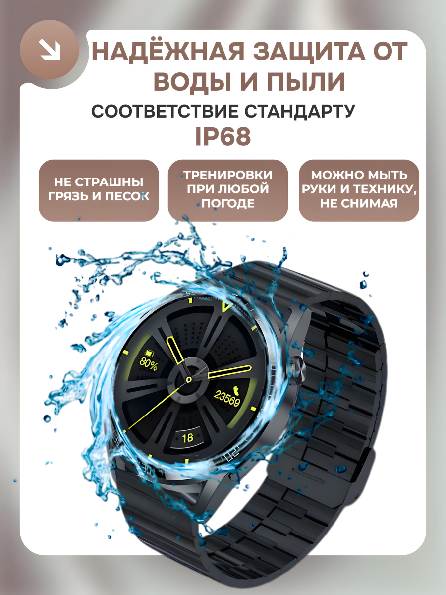 Смарт-часы Smart Watch GT 4 MAX — изображение 5